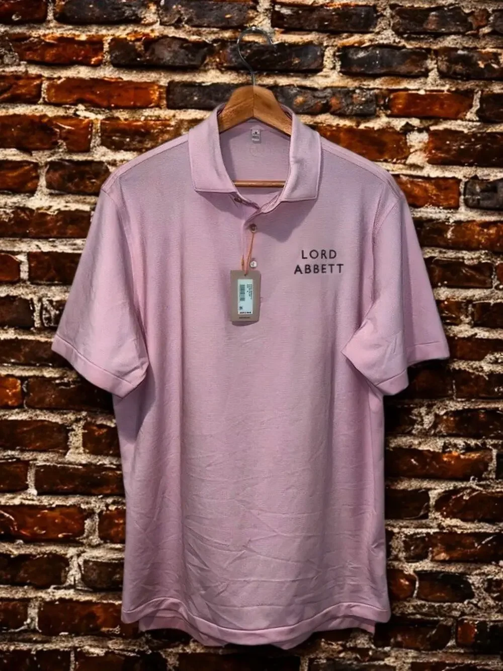 Peter Millar Lord Abbett Polo Mens M Summer Comfort Jubilee Stripe Pink NWT - Picture 1 of 8